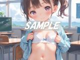 A4サイズ （高画質）ポスター オリジナル アニメ キャラ 同人 水着