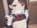 A4サイズ （高画質）ポスター オリジナル アニメ キャラ 同人 水着